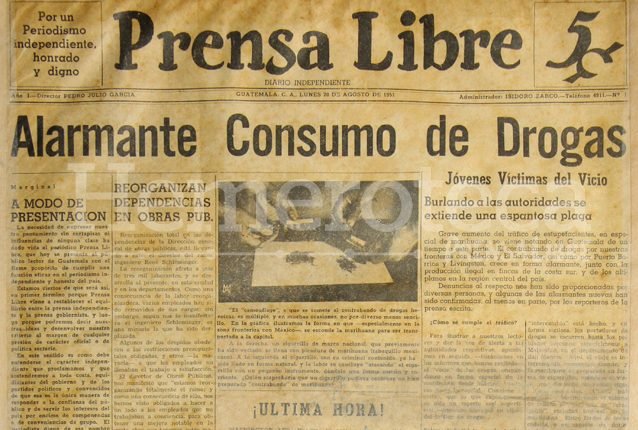cmanager2_pl's tweet photo. En #UnDíaComoHoy de 1951 @prensa_libre sale por primera vez a las calles. Estas eran las noticias que impactaron a Guatemala hace 68 años► https://t.co/5GJYfpTzH2 https://t.co/Gryc38SRMp