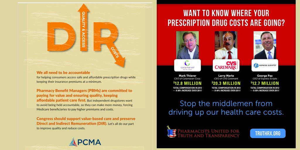 dispense_times's tweet photo. Here is the other side of the story!!#PBM and their DIRTY #DIR #FEES make PBM #CEO’s wealthier! #ProfitBeforePatient @TruthRX @truthrxillinois @PharmacyPodcast @ExposingPBMs @PBMMythBuster @PBM_Buster @AntiPbm3 @PbmTransparency @Pharmacy_Times @Commpharmacy https://t.co/UhgNKDrDkU