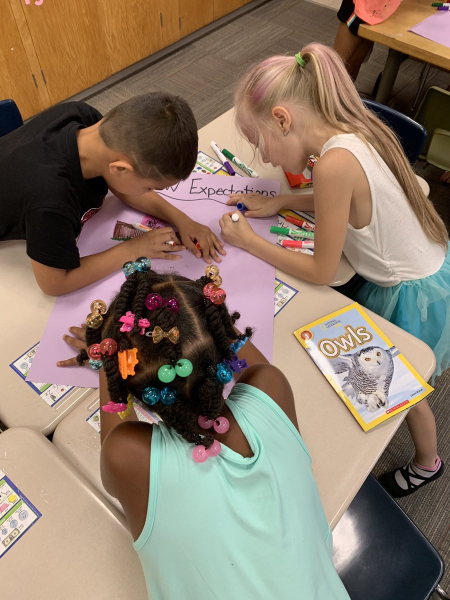 MrsYaro_OPS's tweet photo. Working on posters showing our Crestridge CREW behaviors. #Crestridgevikings #opsproud https://t.co/0C7ZyJeYZd
