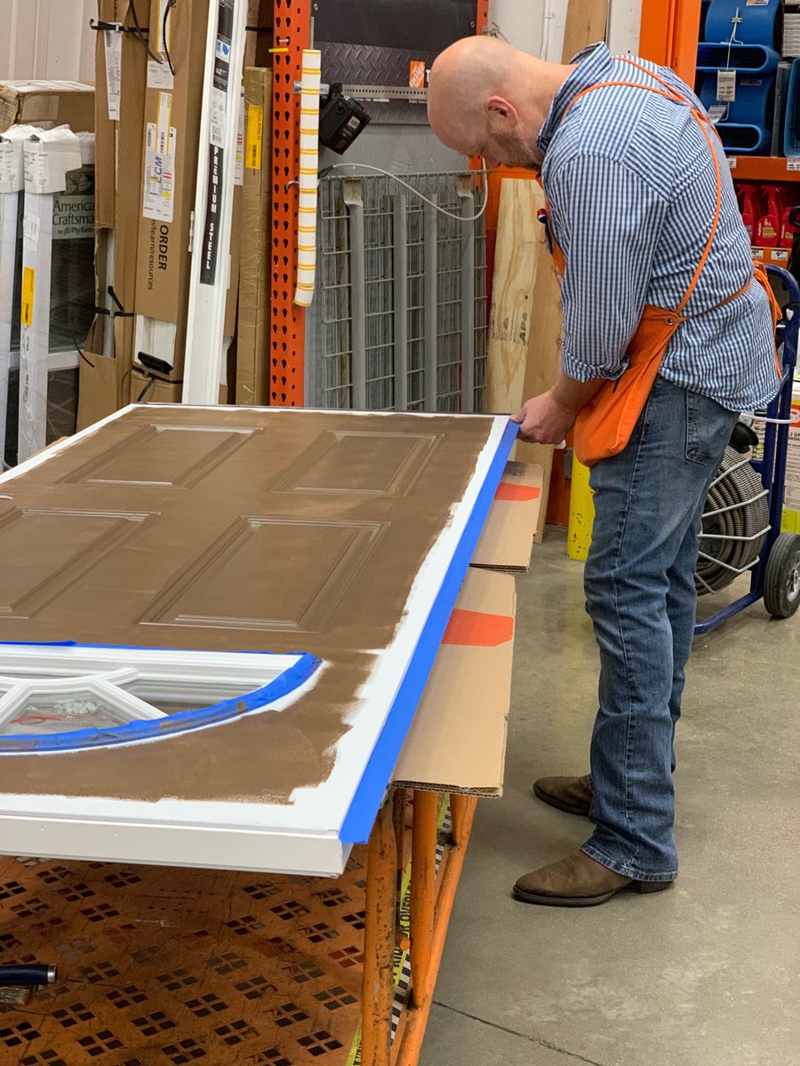 Thank you Doug Moss for taking care of our customers prior to installation .#dougpaints