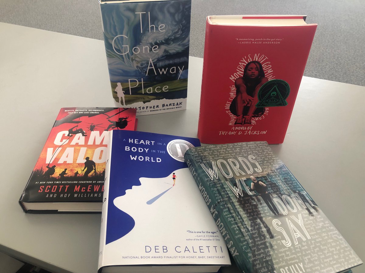 Welcome back to school, Spartans! The library is filled with new books GALORE - come on down to the library to see what's new! #NewBooks #ReadingRocks