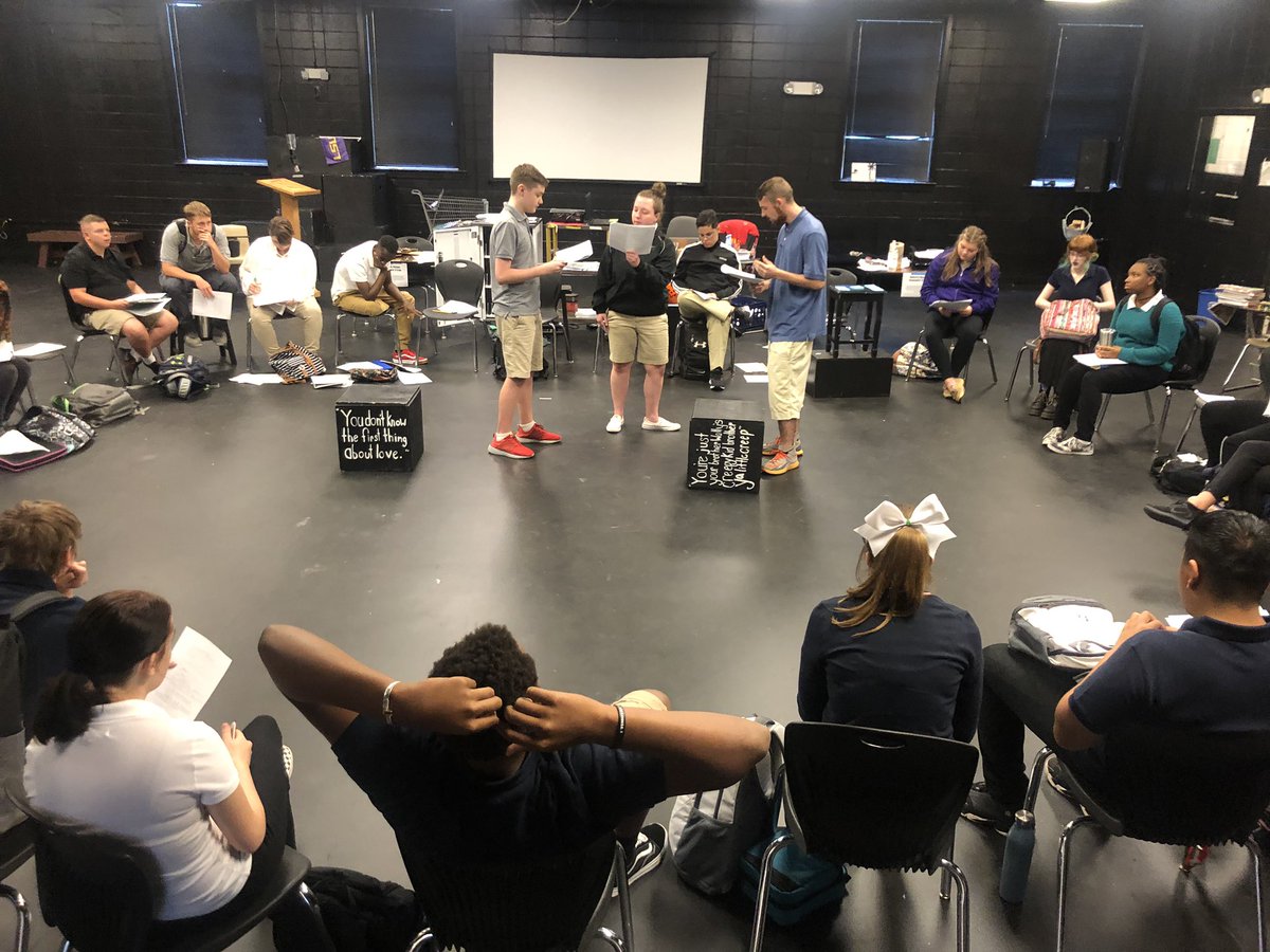 ALBTheatre's tweet image. The advanced acting ensemble finished auditions today for their @NCTCtweet plays! Cast lists up tomorrow. Who will be who? You’ll find out tomorrow! #BeAWonder #WONDERSNEVERCEASE #castingday