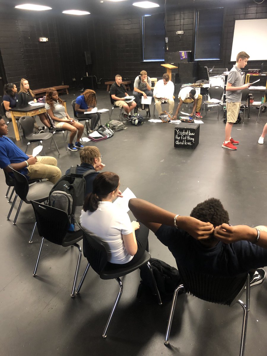 ALBTheatre's tweet image. The advanced acting ensemble finished auditions today for their @NCTCtweet plays! Cast lists up tomorrow. Who will be who? You’ll find out tomorrow! #BeAWonder #WONDERSNEVERCEASE #castingday