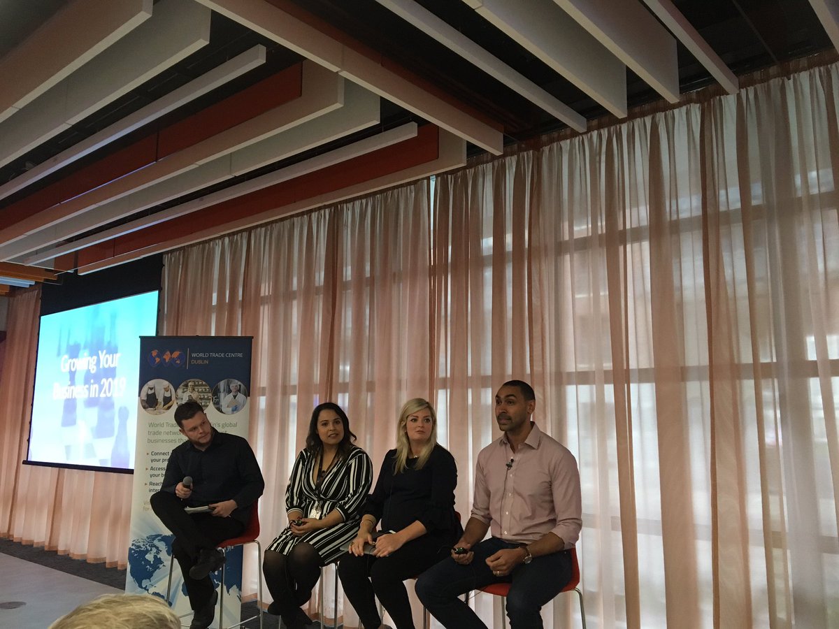 I_Checkoumar's tweet photo. .@HubSpot Panel discussion sharing their experiences and tips to get your business started @tribetactics #entrepreuneursireland #GrowBetter 
@DublinWTC https://t.co/0tio37QncH