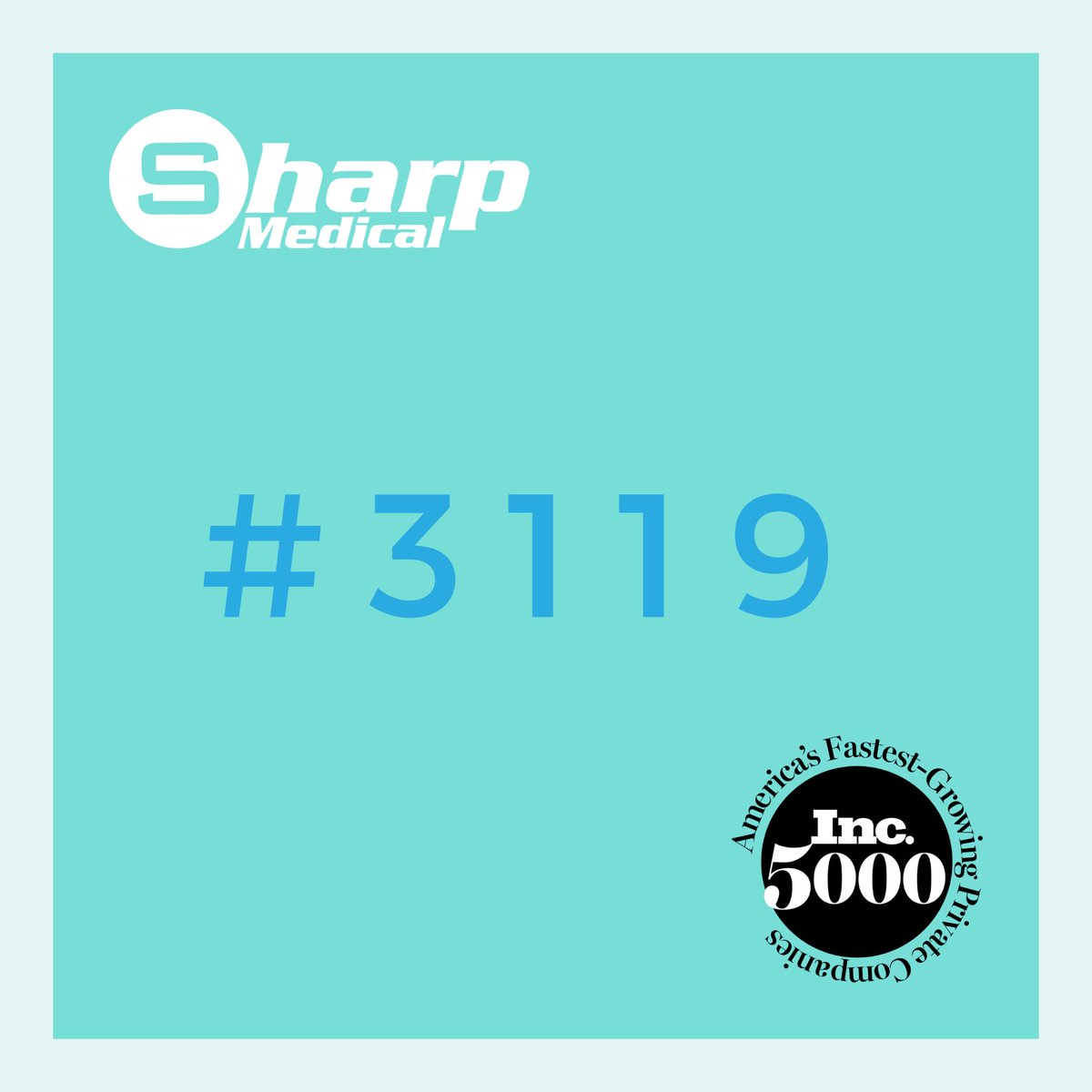 SharpMedOmaha's tweet photo. Day 2 Giveaway! We ranked # 3119 on the #Inc5000 list of fastest growing private companies in the US. What do YOU want 3,119 of? Dollars ๐ต? Houses ๐ ? Puppies ๐ถ? Tacos ๐ฎ ? Comment below to enter to win a Sharp Branded Columbia jacket! #SharpTraveler #TravelerFirst https://t.co/GRzEPTQKvW