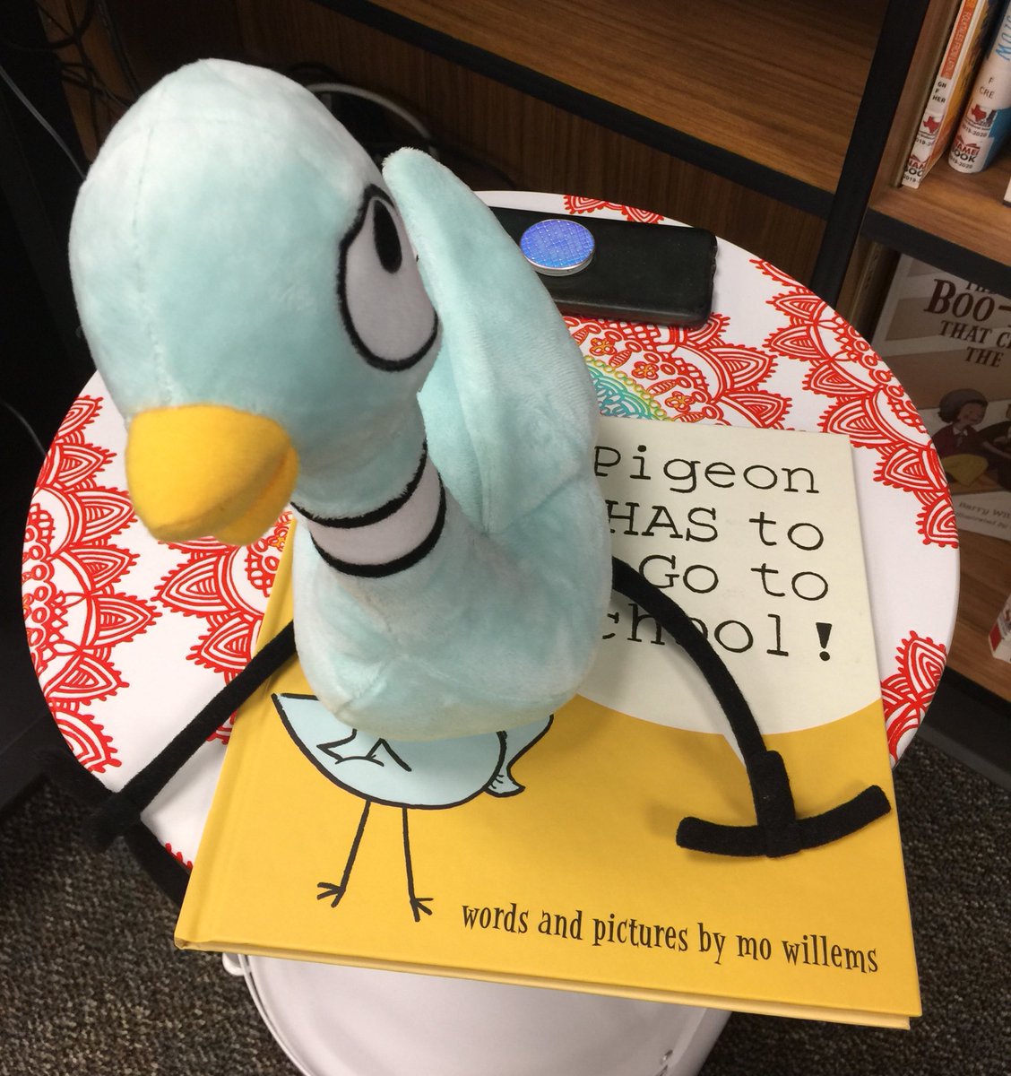 MsFdz11's tweet photo. First @NorthampLibrary excitement!!! @NorthamptonKISD #nhekinderrocks #books #library #libraryninja #clearthelists in my bio #clearthelist #support_a_teacher https://t.co/EdHtnLvlg9