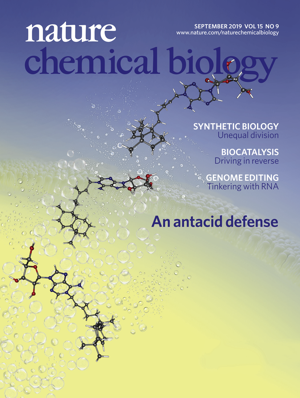 Nature Chemical Biology on Twitter: "Our September cover features the work from Branch Moody (https://t.co/TSzUhnHz1o) . The cover depicts terpene nucleoside 1-TbAd that is abundantly generated by pathogenic Mtb acting