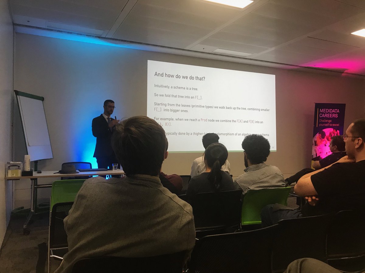 andrewbott29's tweet photo. Great to be back @skillsmatter with @Medidata supporting tonight’s #scala meet-up. Thanks to a very smart @ValentinKasas for a great talk. #pizzanext #medidatians https://t.co/hYeK2fPet1