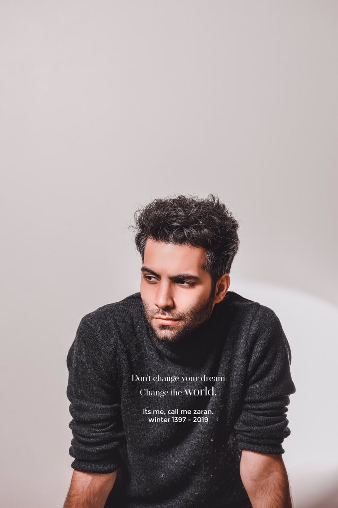StudioZaran's tweet photo. Don't change your dream.
Change the world.
It's me, call me zaran.
Winter 1397-2019
#zaranstudio 
#portrait
#identity https://t.co/iOt2PWLijB