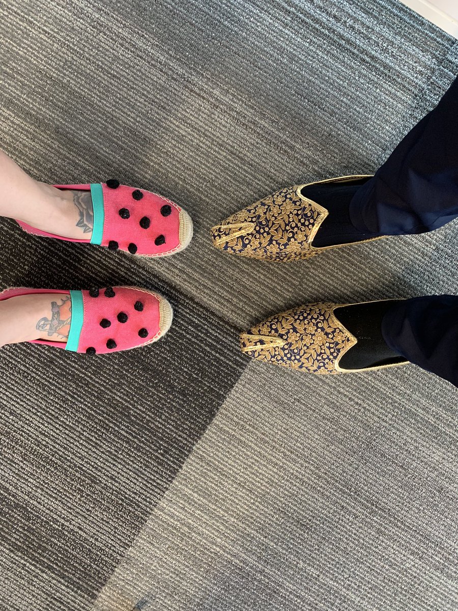 EricaLamS2's tweet photo. *Spirit Week* Today is โcool kicksโ day! The celebration continues at @ATT_algonquin ๐ #GLMFun #LifeAtATT @michelemadigan7 @attluisfmedina @joe_boxer44 @TomMonahan10 @GreaterLakesMkt https://t.co/BSXjD4Kk0D