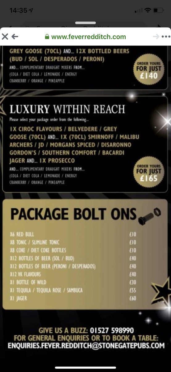 Fever_Redditch's tweet photo. All new VIP Booth packages!
The Ultimate upgrade to the weekend...
Inbox us on Facebook for Bookings!
(Limited Availability) https://t.co/y2VaZ3HMhS