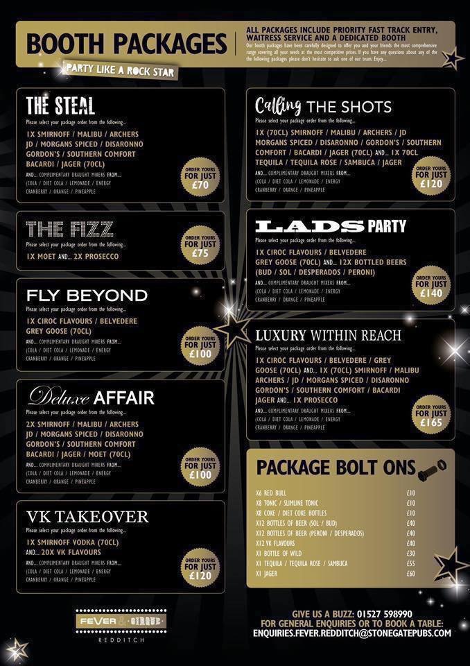 Fever_Redditch's tweet photo. All new VIP Booth packages!
The Ultimate upgrade to the weekend...
Inbox us on Facebook for Bookings!
(Limited Availability) https://t.co/y2VaZ3HMhS