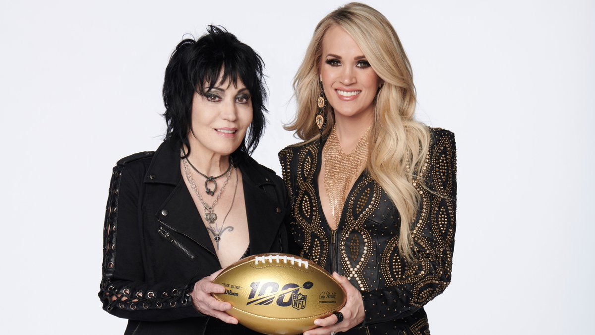 SNFonNBC's tweet photo. You know it.

You love it.

And you've been WAITING ALL DAY FOR IT. 

@carrieunderwood and @joanjett are bringing back our iconic opening song this season: https://t.co/CKakj8arWd https://t.co/q5o03f86CE