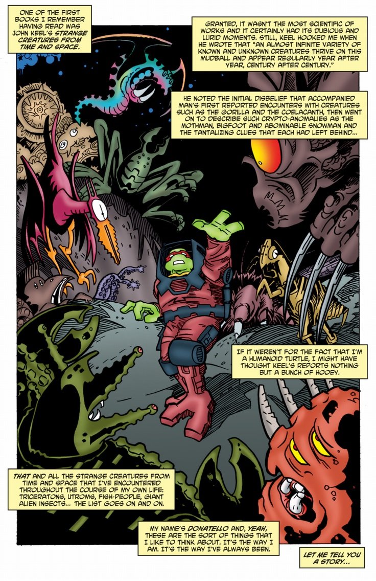 William Porter, editor of the UK TMNT magazine at the time! Also that "My name is Donatello and this is what I think about" tag is going to show up a lot whenever Steve Murphy is writing the story of the week. It's a cool line!