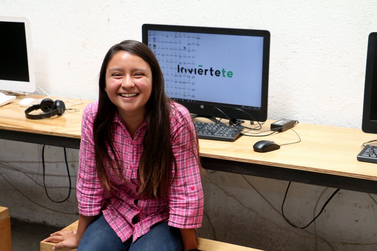 inviertet3's tweet photo. "Aprendí mates y programación en Inviértete de una forma nueva. Después aplicamos los mismos métodos para estudiar para el examen del Poli. Ahora voy a ser ingeniera del IPN. Como diría Newton: me he sentado en hombros de gigantes, y lo seguiré haciendo." 

-Andrea Meixueiro https://t.co/V2xBpQTmlF
