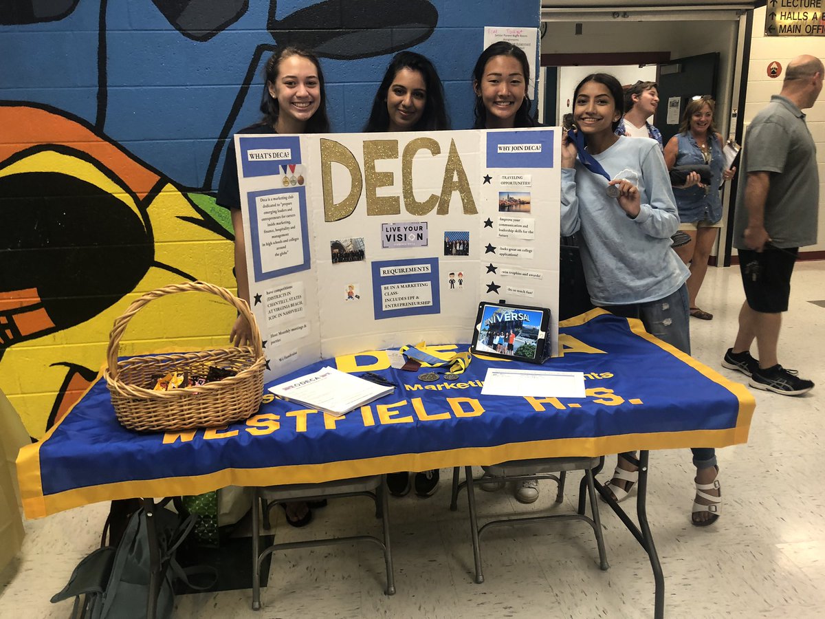 Westfield DECA tweet media