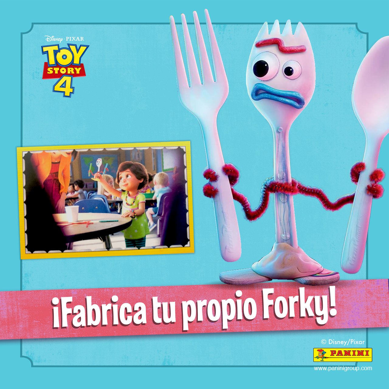 Panini Colombia Auf Twitter Con Un Tenedor Cuchara De Plastico Una Mezcla De Limpia Pipas De Distintos Colores Ojos De Plastico Dos Palitos Para Manualidades Y Plastilina Arma Tu Forky El Mejor De