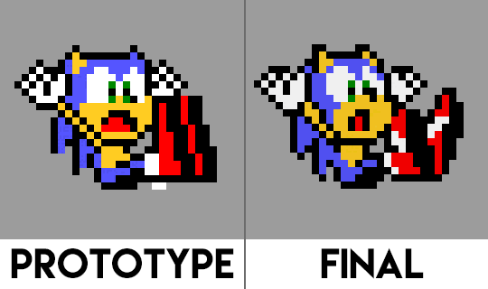 Sonic The Hedgeblog — Comparison of the waiting animation for 'Sonic