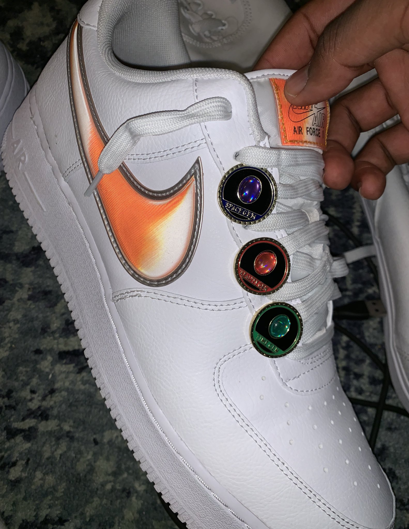 infinity stone air force 1