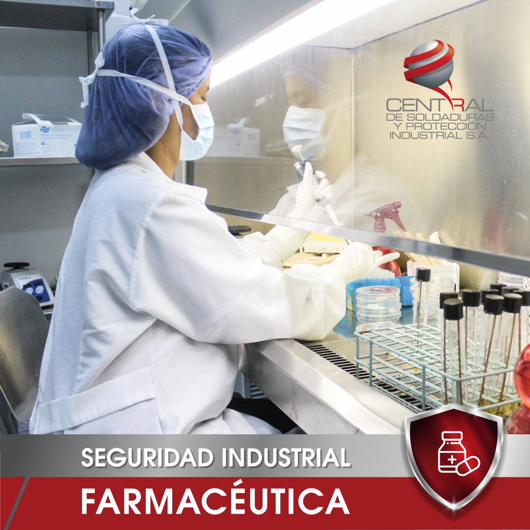 CspiCo's tweet photo. Comercializamos todos los elementos de seguridad necesarios para el desarrollo de las labores de la industria farmacéutica.
#LideresEnSeguridadIndustrial 
¡Contáctanos! 
👩‍💻https://t.co/7czUwyP8Tk⁣

.
.
#seguridadindustrial #proteccionindustrial #epp #centraldesoldaduras https://t.co/G2tBHFpDZd