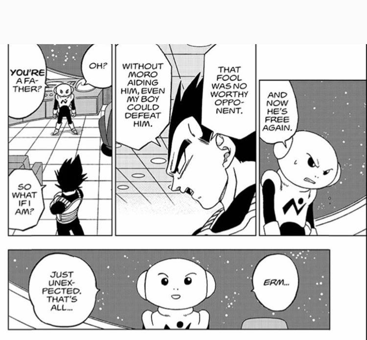 LitBulma's tweet photo. This made my day💀 
Wait til he meets Bulma😂 https://t.co/s20MhHMGOX