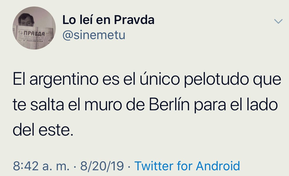 MartinLitwak's tweet image. Brillante @sinemetu; aunque yo agregaría también a los Venezolanos ...
