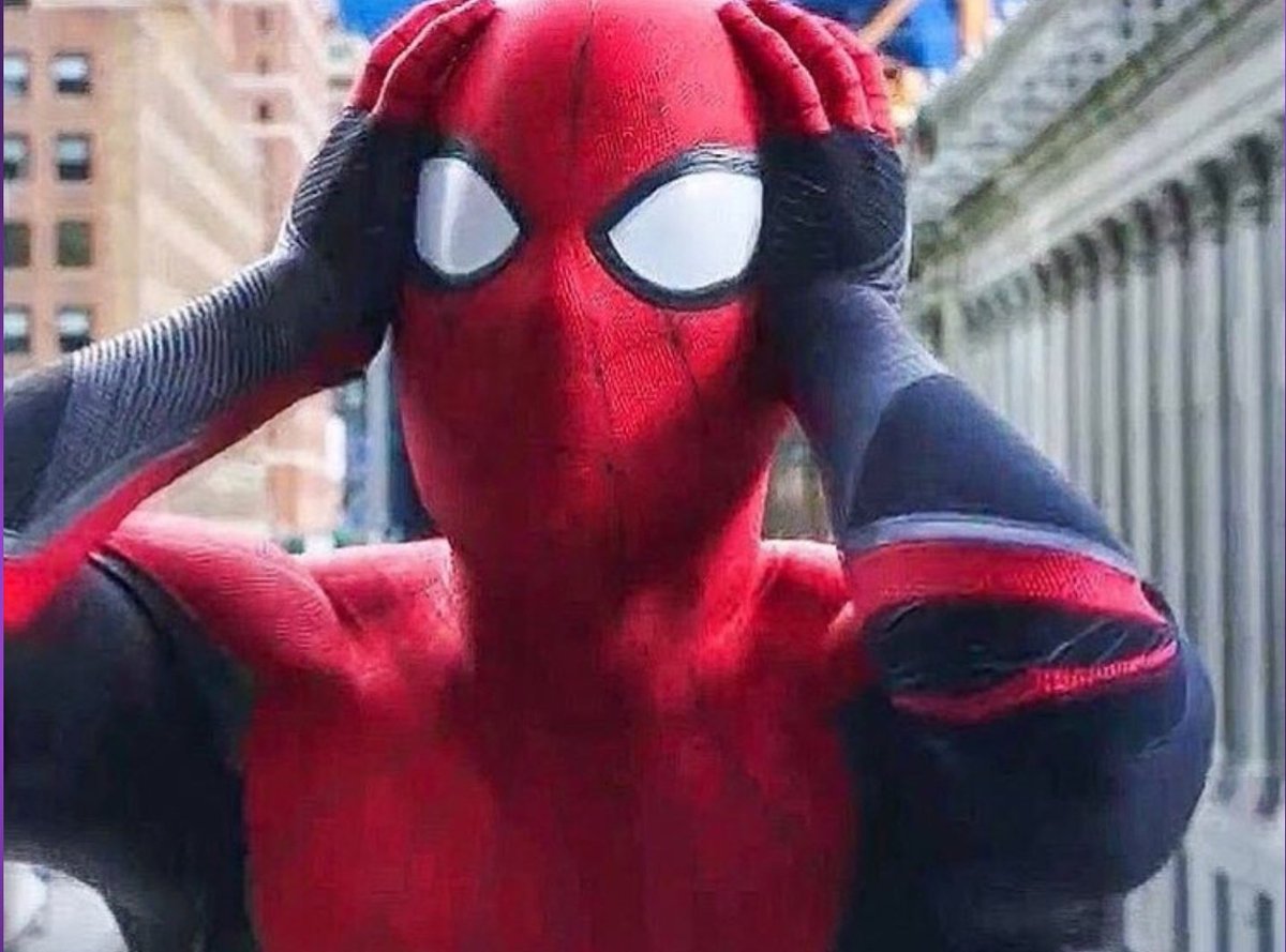 Electroalces's tweet photo. TODOS así en este momento: Spiderman ha sido borrado del MCU de Marvel... Sony y Disney no se arreglaron y la historia se acabó... El sacrificio de Tony Stark fue en vano...

#Marvel #Spiderman #Disney #TonyStark #MCU https://t.co/wtRZ6orl3v