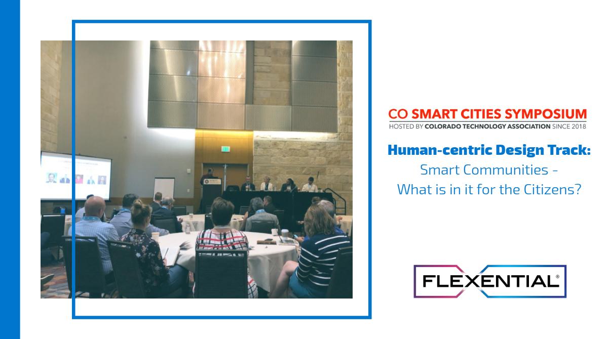 flexential's tweet photo. Thank you @ColoTechAsn for allowing us to participate in this year's #COSmartCities. As our CINO @jtcarolan stated during his panel, we believe the use of data will enable collaboration across communities. https://t.co/BqzQF4ssRY