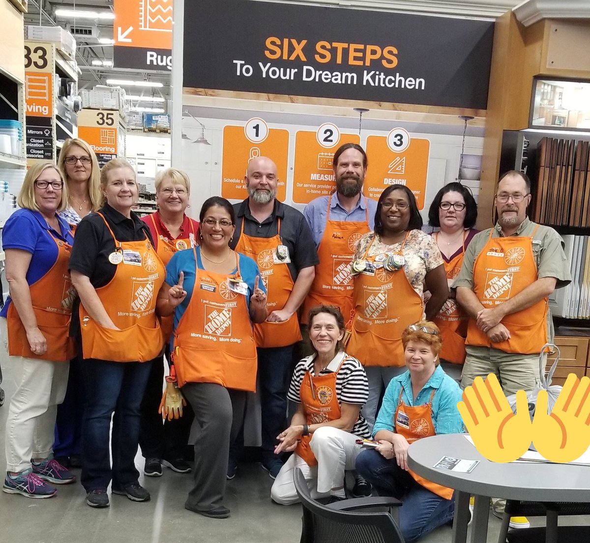 sammie4974's tweet photo. Winter Park 6349 Specialty Team!
Learning About Countertops, Fridges & more!!! #VOA365 #keepingmovingforward https://t.co/jW6LYN18gd