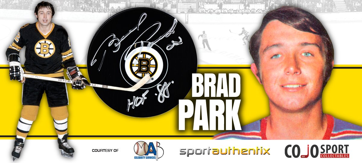 sportcardexpo's tweet photo. New Guest Announcement! #HHOFer #BostonBruins Brad Park joins us at the Expo in November! Details: https://t.co/Z3kgLoVBBn https://t.co/zVNUCB6kSO