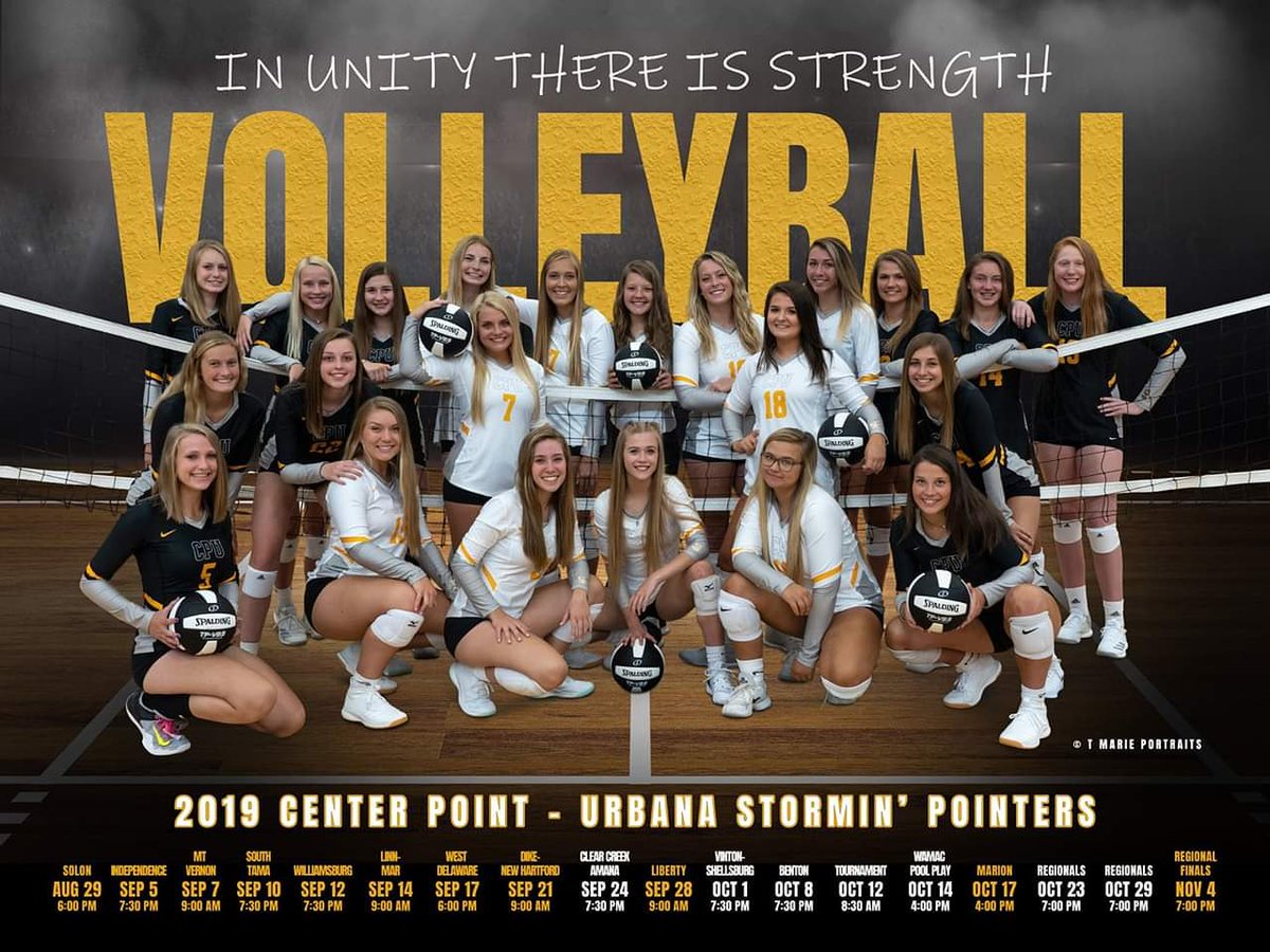 Good luck to the CPU Volleyball team this season!  I look forward to following you this season on your journey to state! <a href="/cpu_volleyball/">CPUVolleyball</a>  #tmariesports #iowahighschoolsports © T Marie Portraits