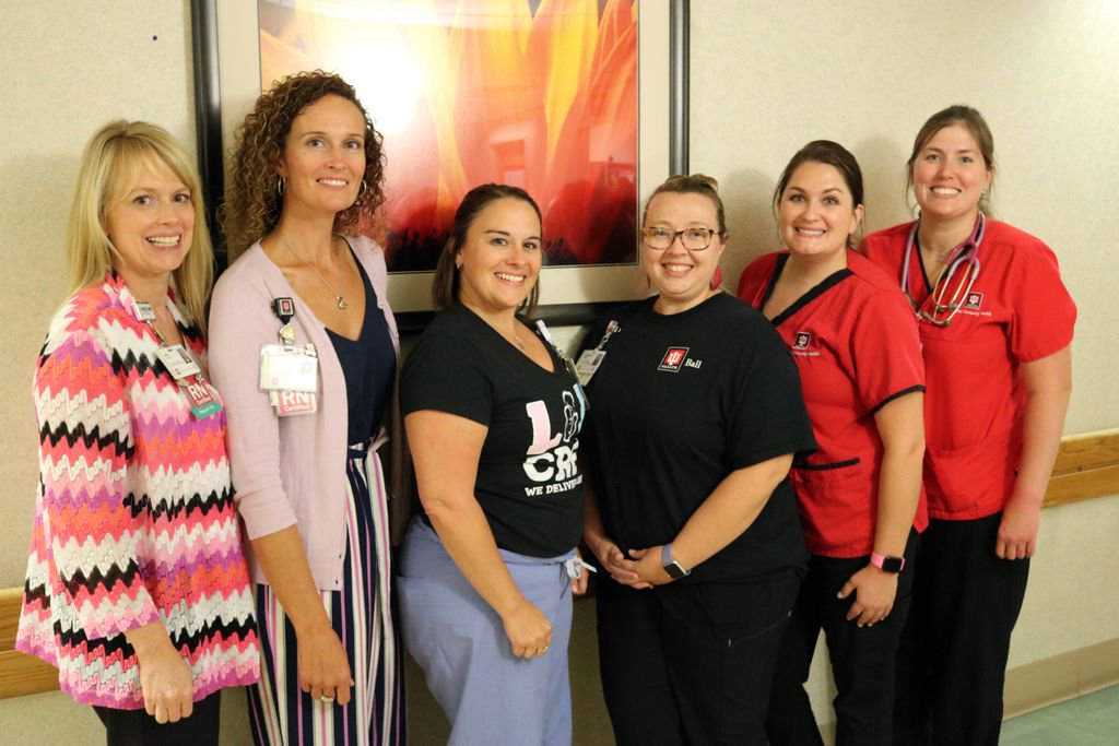 IUHealthECR's tweet photo. IU Health Ball has earned a renewed Baby Friendly designation, which recognizes the important role our team members play in the lives of mothers and babies in our community, especially when it comes to offering best practices for infant feeding care. Congratulations, team! https://t.co/JwnQbRE2gd