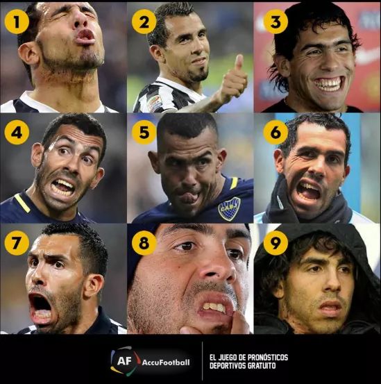 accufootball's tweet photo. Según la escala de Carlitos Tévez, ¿cómo te sientes hoy?

Descarga para iPhone en https://t.co/Gz1WcwJ4xI o Android en https://t.co/aALqSvUQyU https://t.co/XSarWme00g
