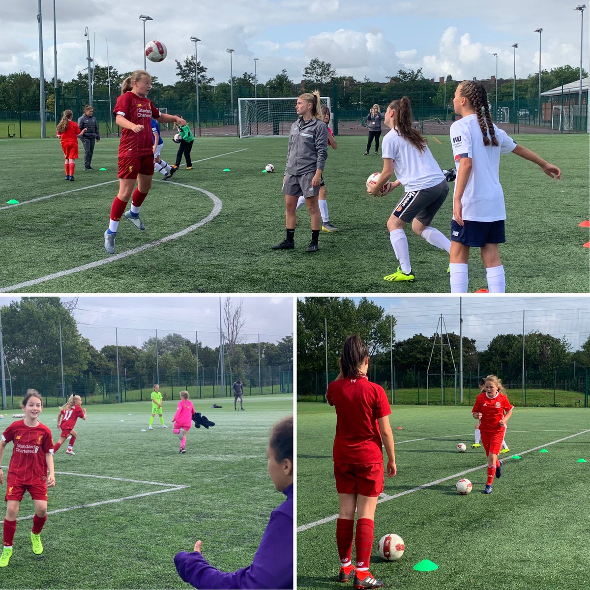 LFCFoundation's tweet photo. Well done to all the girls who completed our two day #PLGirls football camp at @WoodchurchCofE ! Thanks for all your hard work, great attitude and goals! To anyone who wants to register for our next camp at @anfield_sports - click here 👉🏻 https://t.co/eAvri2vxSL #ThisGirlCan ⚽️🏃🏼♀️ https://t.co/g4IOoRk1zG