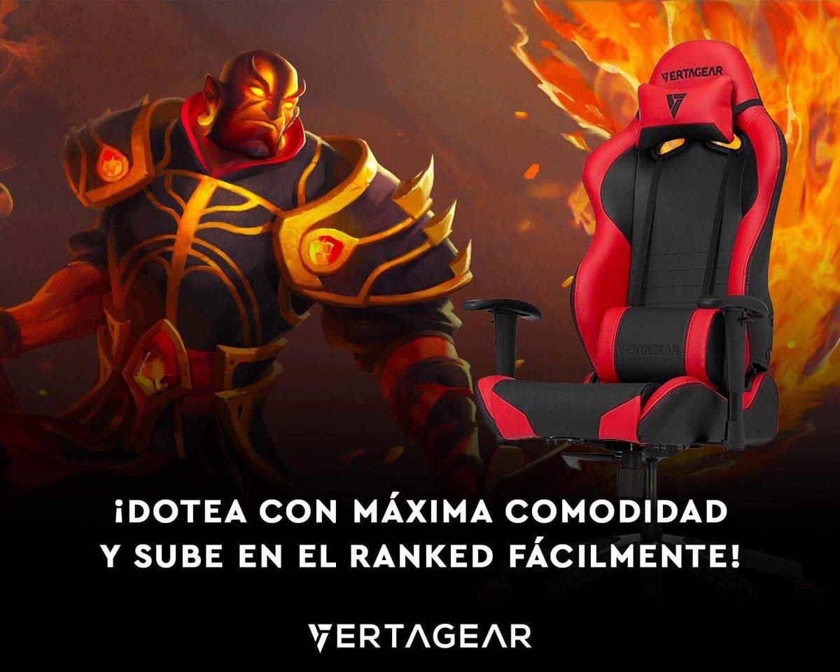 Dotea como los dioses y sube rápidamente de rango con nuestras sillas 😉
#vertagearperu #sillagamer #comodidad #gamer #gaming #videogames #sl2000 #dota2