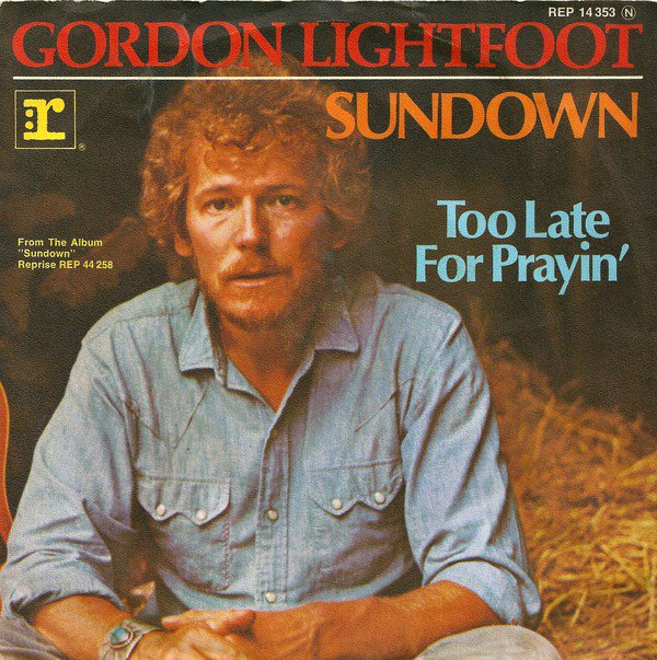 Super70sSports's tweet photo. The best song about the sun going down. Yeah, yeah, “but Elton John” ... don’t care, I’m riding with Lightfoot on this one, motherfucker. https://t.co/EZRyDOR5rC