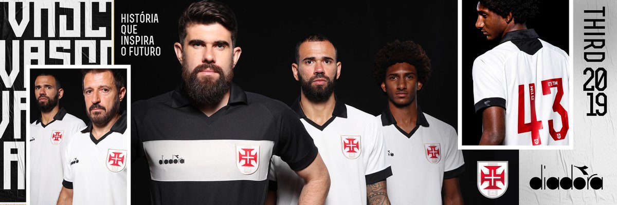 VascodaGama's tweet photo. História que inspira o futuro - Camisa III do #VascoDaGama (2019-2020). https://t.co/tqD6hpAnFj