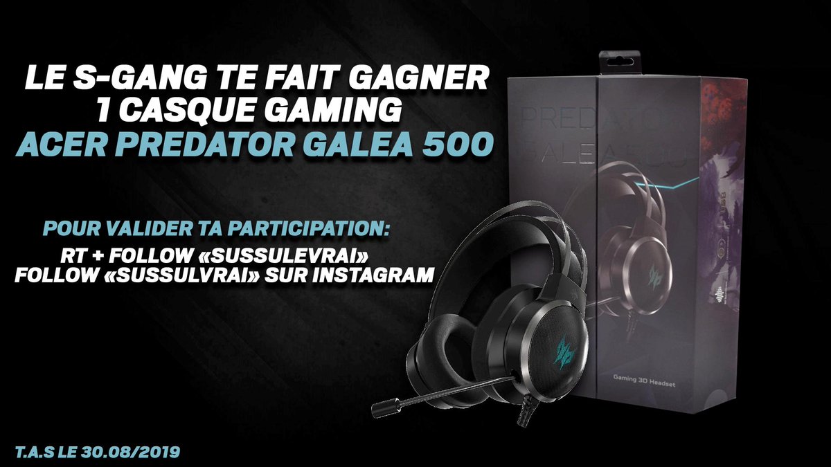 SussuLeVrai's tweet photo. 🚨 GIVEAWAY CASQUE 🚨

▶️ RT + FOLLOW @SussuLeVrai 
▶️FOLLOW INSTA ( https://t.co/UXq73jzuyr )

TAS le 30 AOÛT https://t.co/bDGxu5NpIm