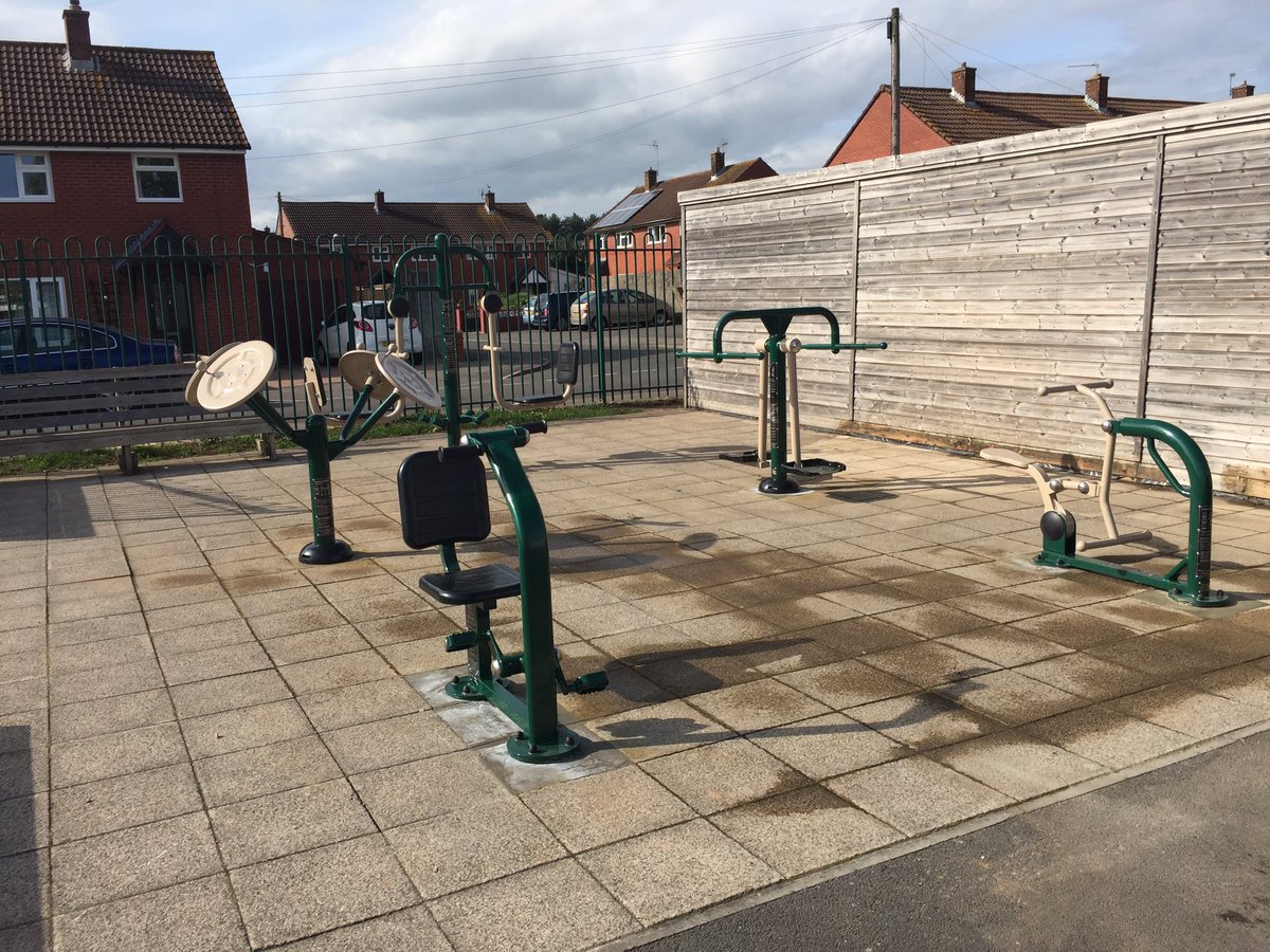 DewstowPrimary's tweet photo. Really pleased with the outdoor gym equipment installed today. Grateful to Dewstow PTFA and all who support events that allow them to provide resources like this. Well done to the School Council who consulted with everybody to decide on the project. # healthyconfidentindividuals https://t.co/5GOizDTxqu