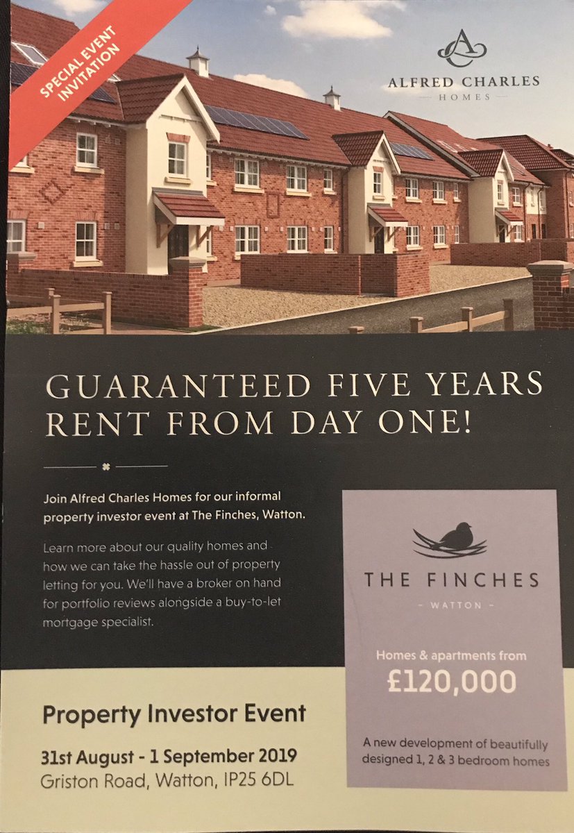 ac_homesltd's tweet photo. Investment without the worry!!
Don’t miss out!! Come and see us on Sat.31st! 
@dpsestatesltd https://t.co/mBGCdVRI94
