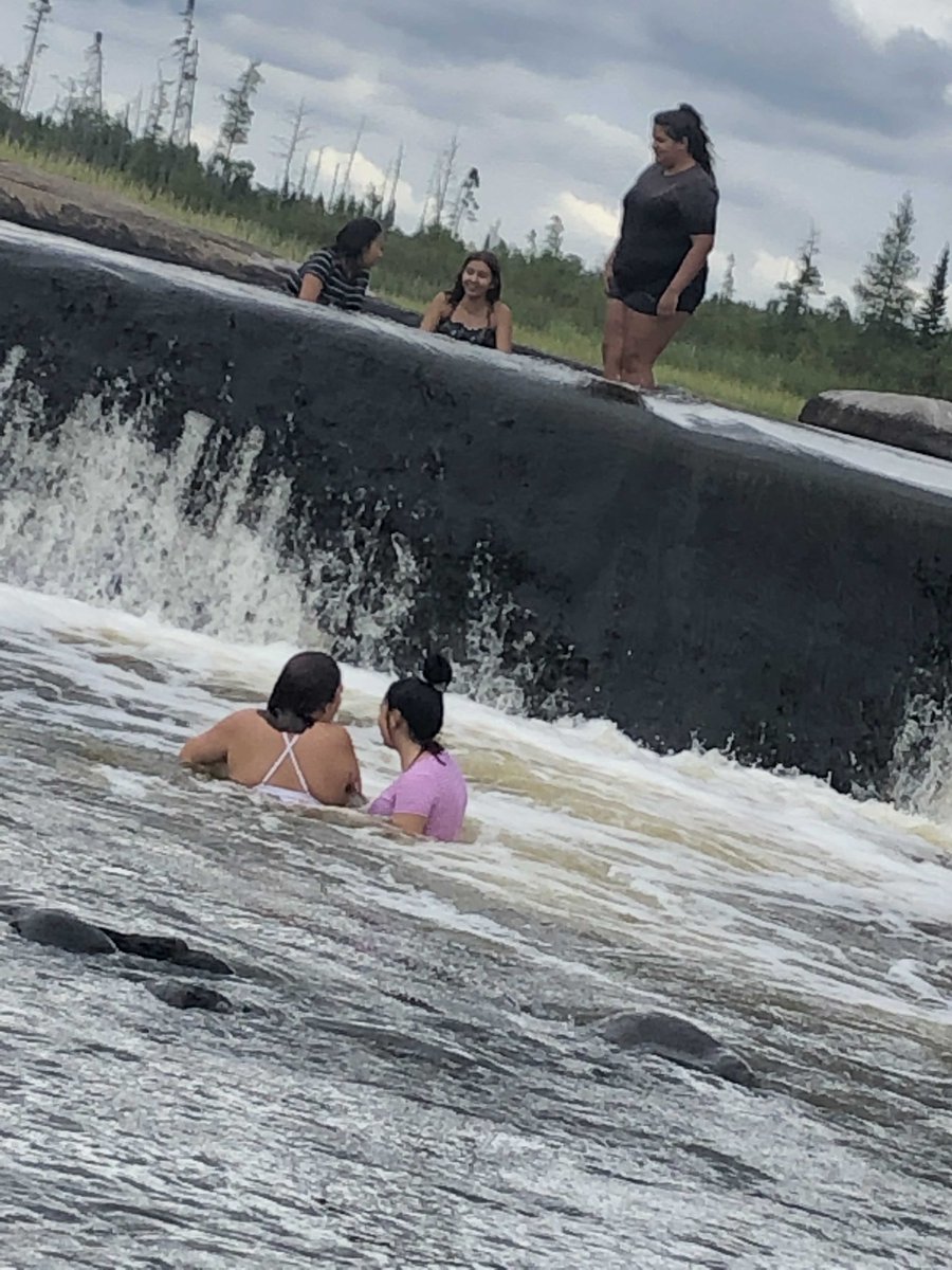 Rossbrook's tweet photo. A #summerouting with @Rossbrook A day trip to Rainbow Falls in the Whiteshell. #SummerAdventures2019 #summerfun2019 https://t.co/DUE1l3iFz9