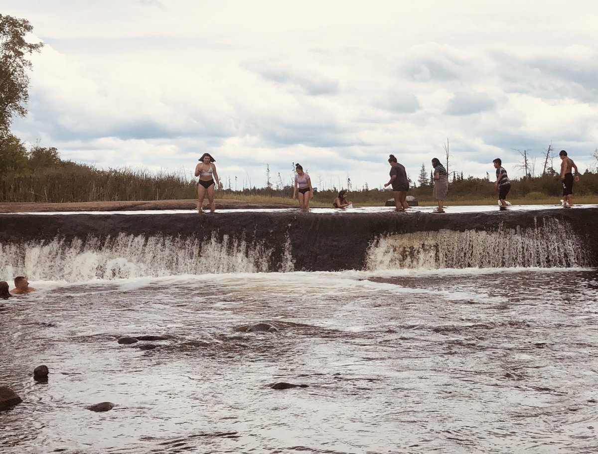 Rossbrook's tweet photo. A #summerouting with @Rossbrook A day trip to Rainbow Falls in the Whiteshell. #SummerAdventures2019 #summerfun2019 https://t.co/DUE1l3iFz9