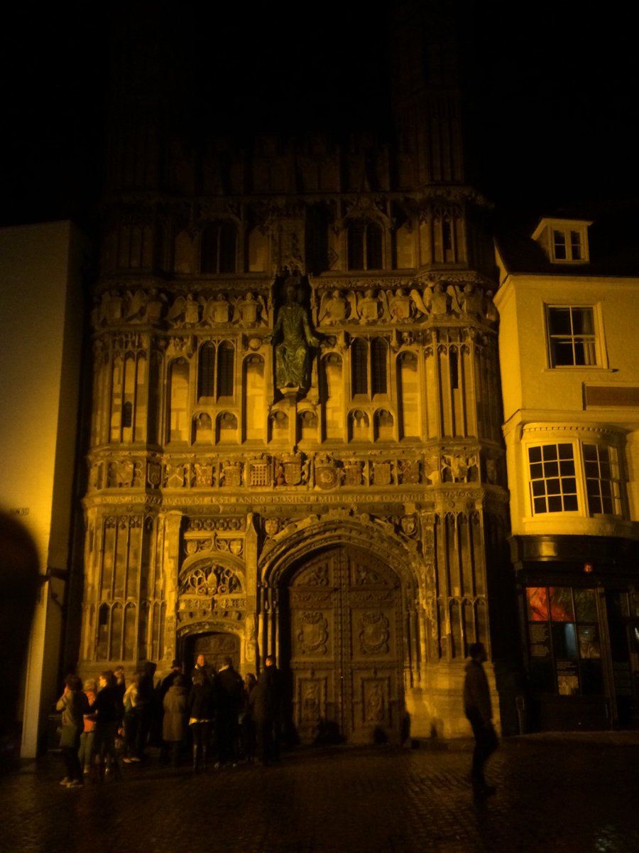 girlfromhever's tweet photo. Some pics I took on a trip to Canterbury - it really feels like you’ve gone in a time machine &amp; are back in the 16th century! 

Loved walking around there at night- very special. 😍 https://t.co/UqlyFBzFdE