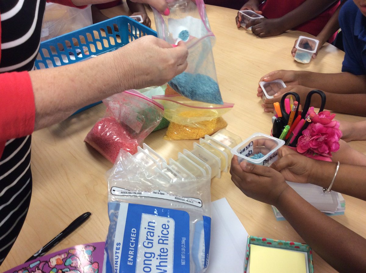 MHSArlington's tweet photo. Second grade experimented with physical changes. #merryhillproud #kidtweet #keepitmessy #rice https://t.co/fbeMzeZMfb