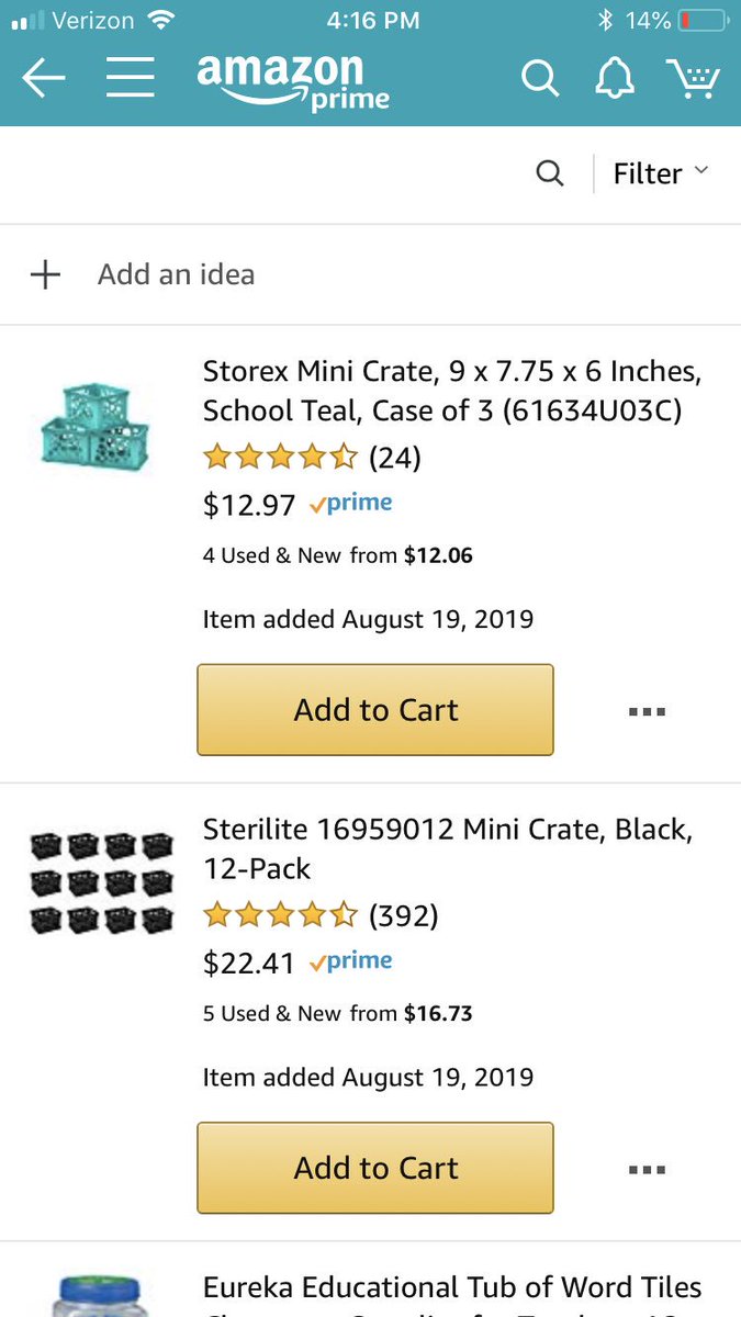 mrskehr's tweet photo. I’ve narrowed my list down to 4 items in the hopes of getting it cleared as quickly as possible!! Can anyone help me out with these book bins?! 🤞🏻❤️🍎🙏🏻 https://t.co/lyjrWB5zJL
#clearthelists #almostclear #supportateacher #clearthelisteveryday https://t.co/FqNqPytrfA