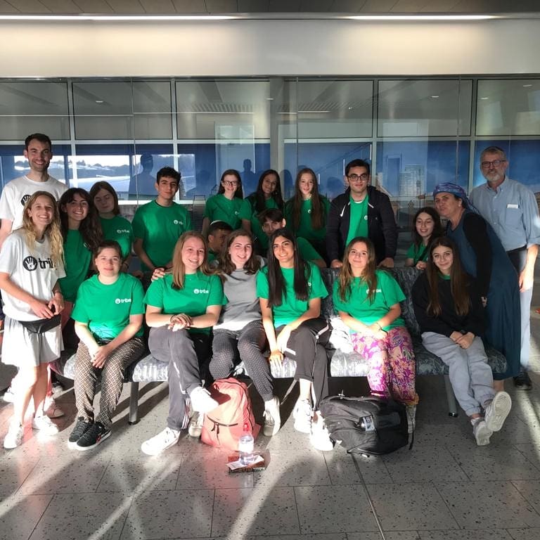 TheTribeUK's tweet photo. Our year 12 #socialresponsibility programme to #Rwanda are on their way. We can't wait to post more pics #tribesummer19 #unitedsynagogue https://t.co/m48QiWF2fn