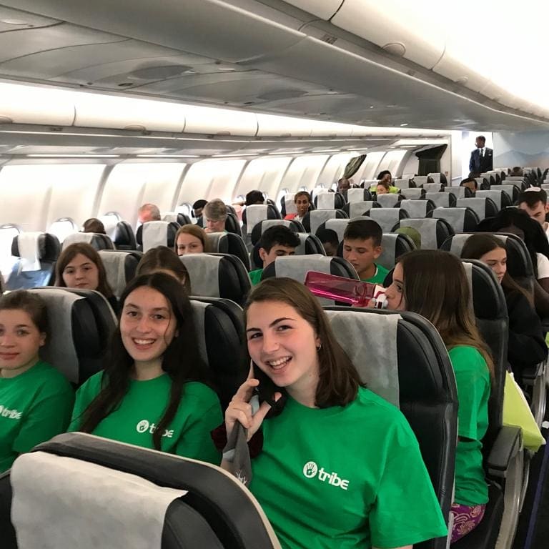 TheTribeUK's tweet photo. Our year 12 #socialresponsibility programme to #Rwanda are on their way. We can't wait to post more pics #tribesummer19 #unitedsynagogue https://t.co/m48QiWF2fn