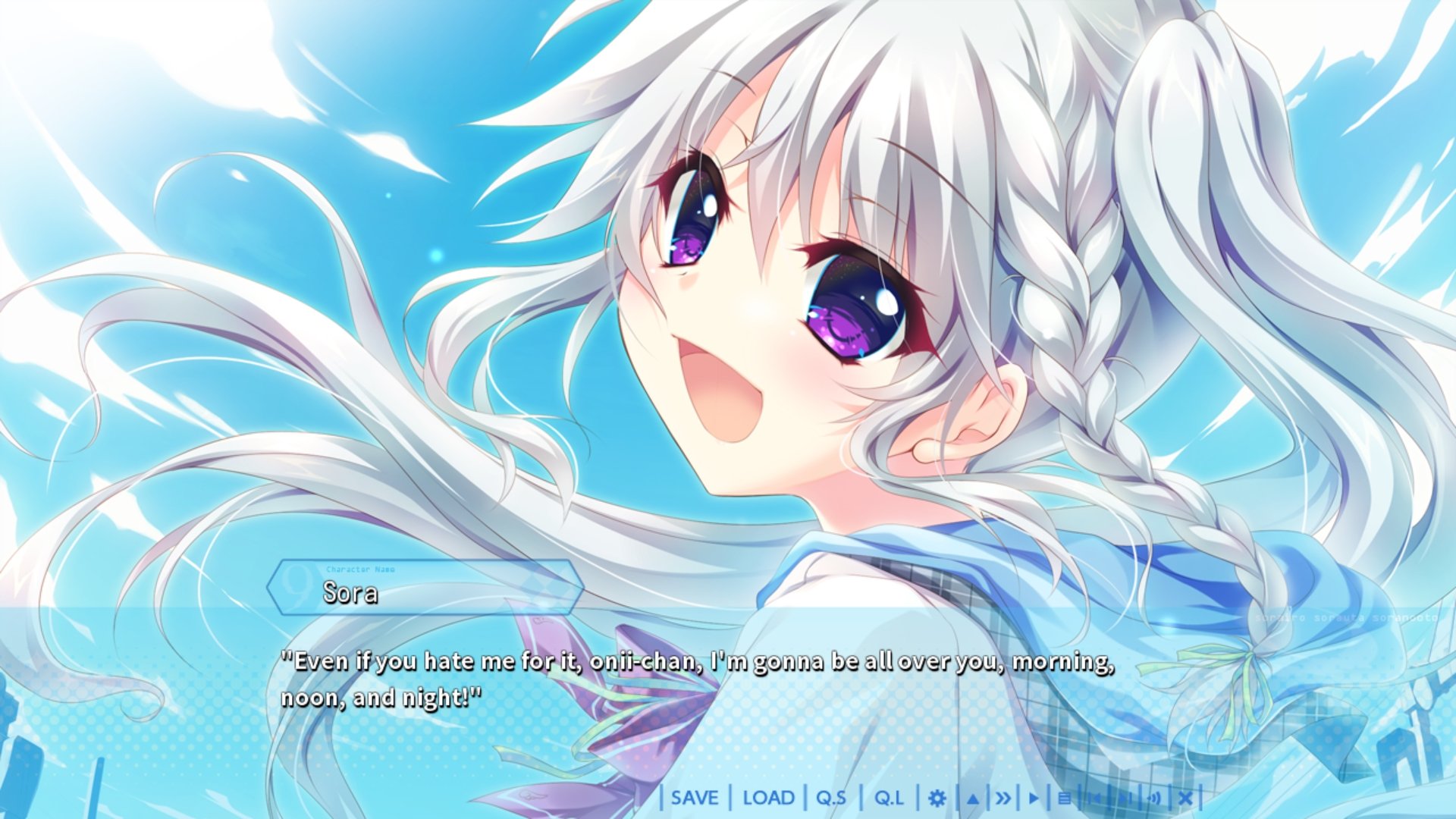 9-nine-そらいろそらうたそらのおと 新海天 天ちゃんいっぱい スマホケース