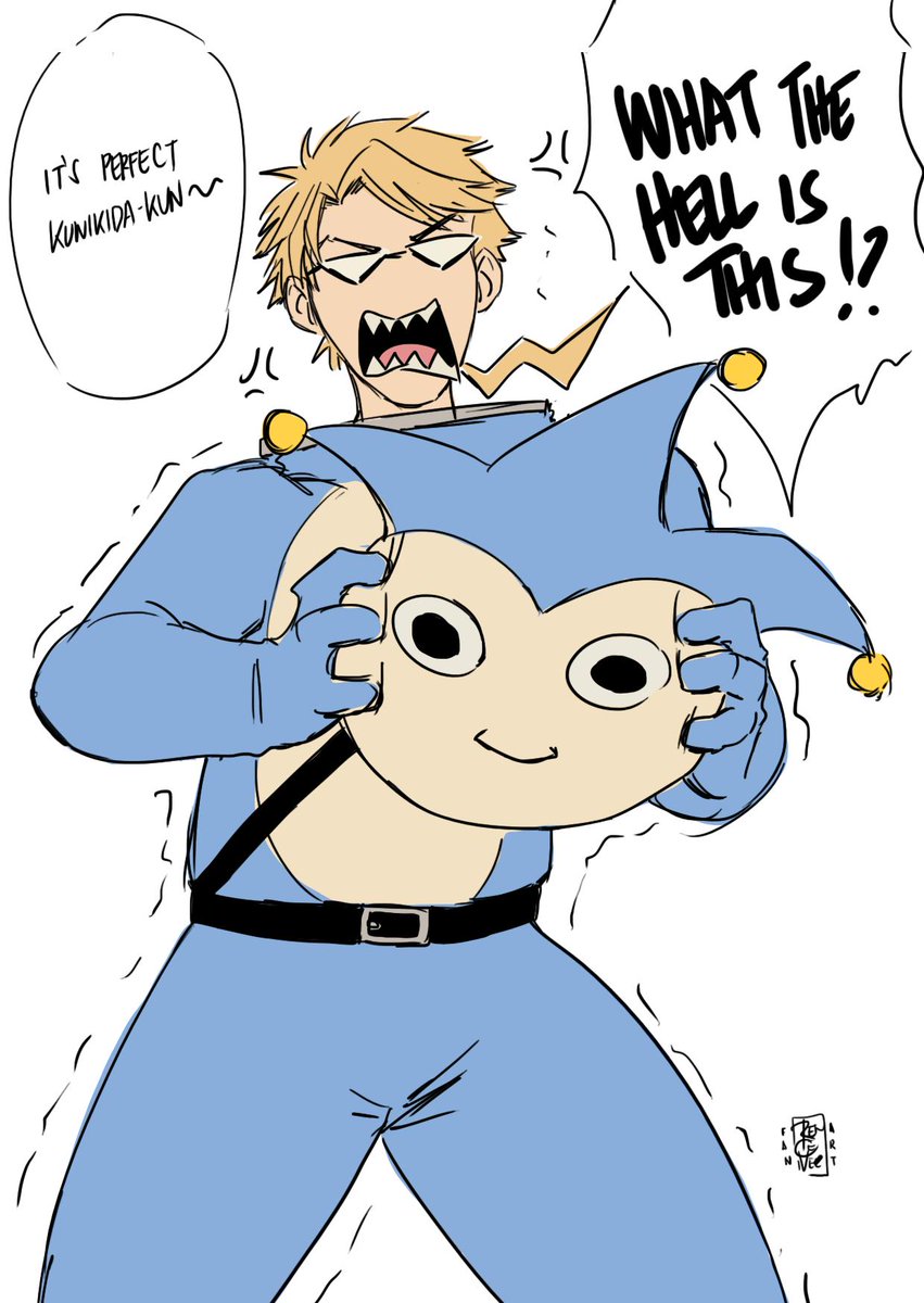 #KunikidaMonth2019 | Day 11 - Mascot
かんぺきーーーない!!!!
(Perfect... NOT!!!!)
I actually don't know anymore, guys, but I cannot pass up on the most lovable mascot ever created for a police force/detective agency. Thank you, Detective Gumshoe.