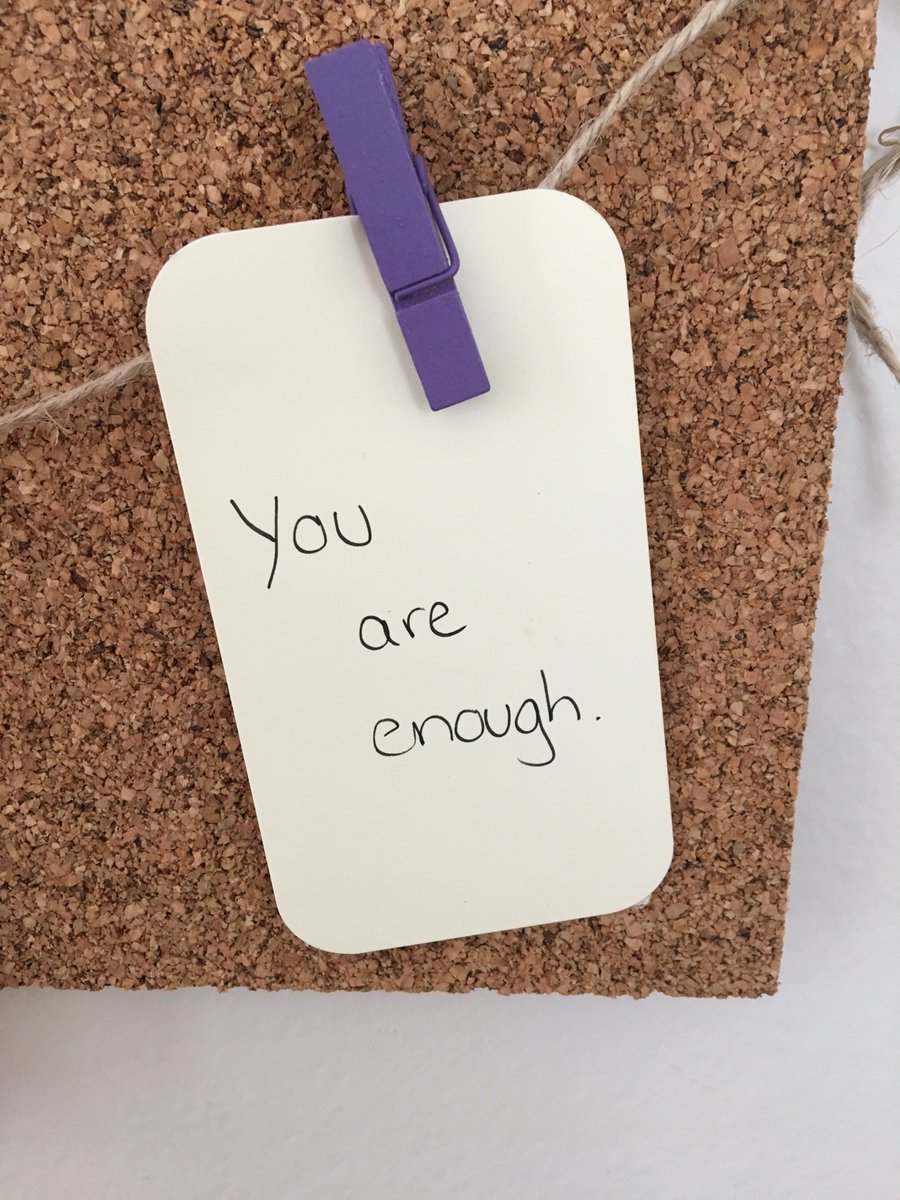 nidodurham's tweet photo. An important reminder for all parents, but especially for those of us who are mothers, who sometimes feel we are trying to do too much. YOU are enough. 💖 #motherhood #workingmoms #coworkingmoms https://t.co/NHyq4OlYxY